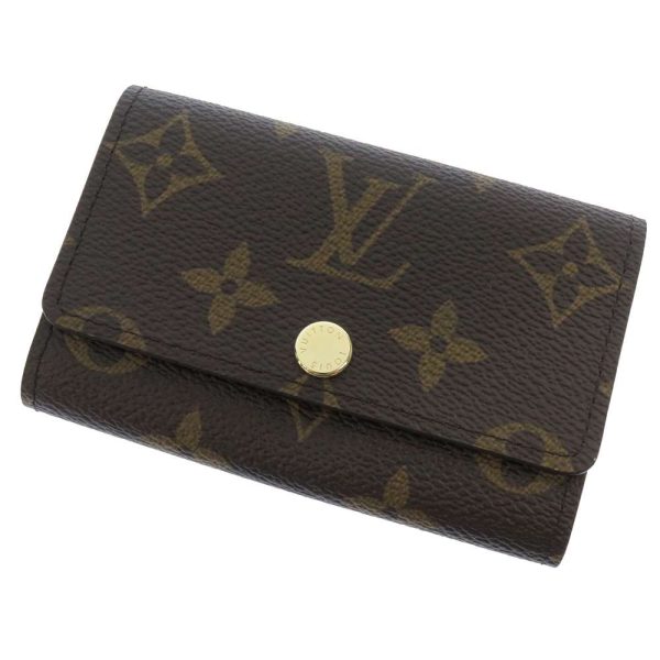 m60701 01 Louis Vuitton Key Case Monogram Multicle 6 Metal Fittings