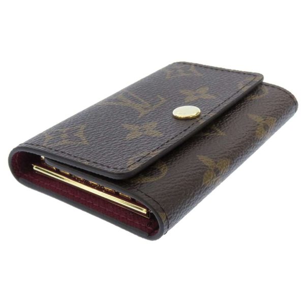 m60701 02 Louis Vuitton Key Case Monogram Multicle 6 Metal Fittings