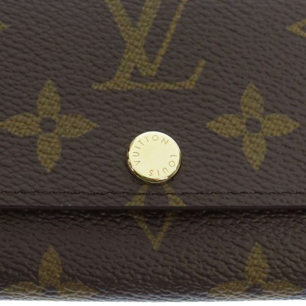 m60701 06 Louis Vuitton Key Case Monogram Multicle 6 Metal Fittings