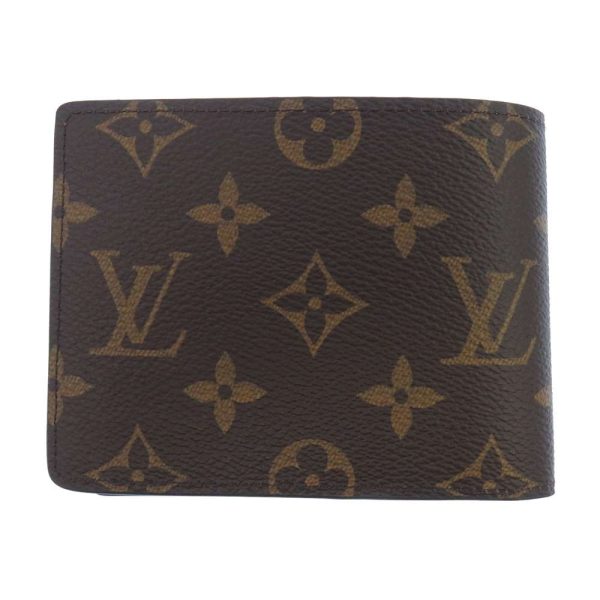 m60895 03 Louis Vuitton Portefeuille Multiple Wallet Monogram Brown