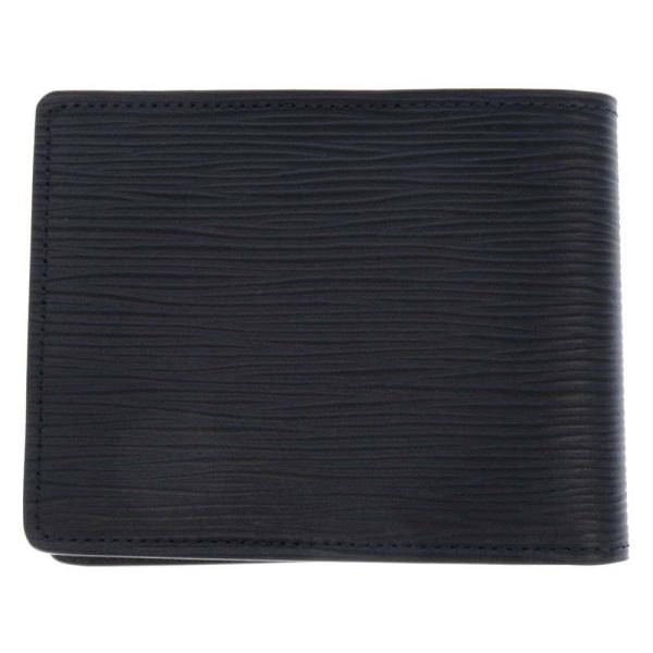 m61825 03 Louis Vuitton Portefeuille Multiple Wallet Epi Black