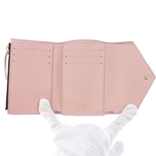 m62360 05 Louis Vuitton Wallet Monogram Victorine Rose Valerine