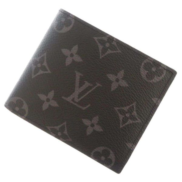 m62545 01 Louis Vuitton Wallet Eclipse Portefeuil Marco NM M62545 Black