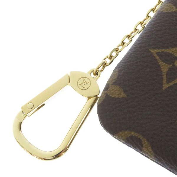 m62650 04 Louis Vuitton Coin Case Monogram Pochette M62650 Brown