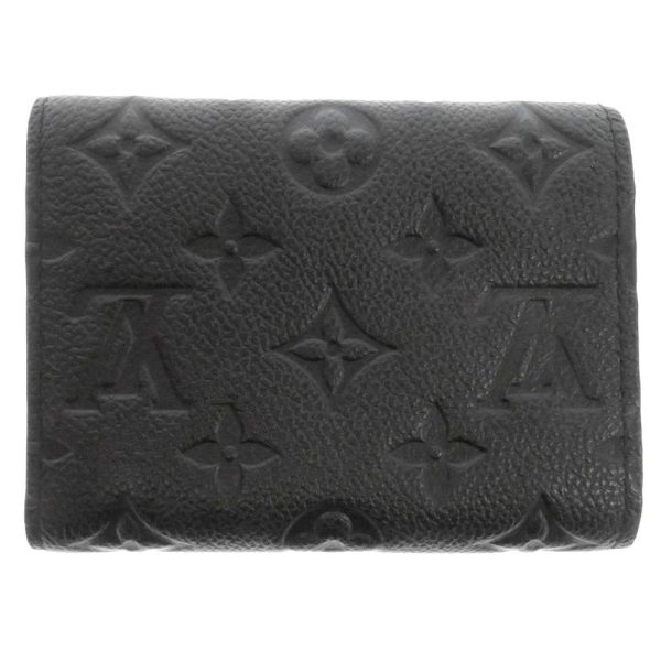 m64060 03 Louis Vuitton Portefeuille Victorine Trifold Wallet Empreinte Black