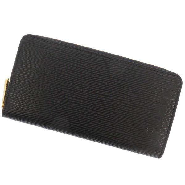 m68755 01 Louis Vuitton Long Epi Zippy Wallet M68755 Black