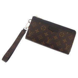 m69407 01 Louis Vuitton Knightsbridge Handbag Damier Ebene Brown