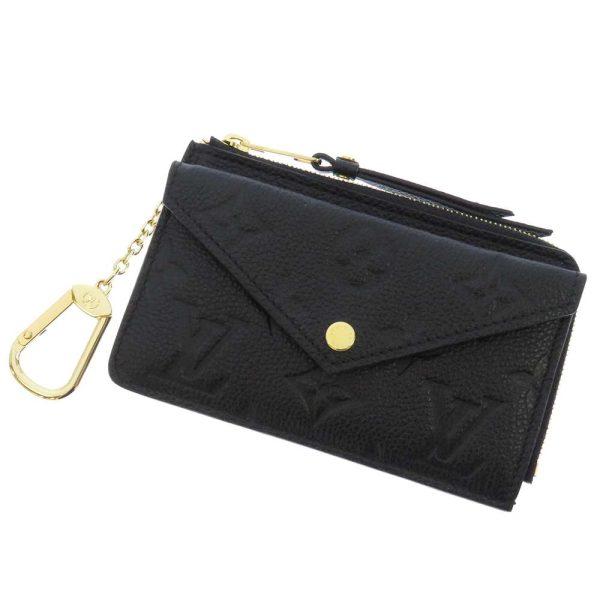 m69421 01 Louis Vuitton Porte Culte Recto Verso Case Empreinte Black