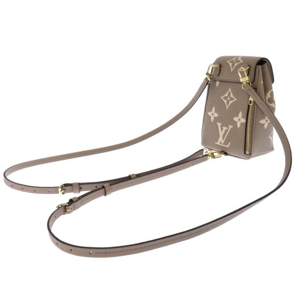 m80738 02 Louis Vuitton Tiny Backpack Backpack Bicolor Monogram Empreinte Beige