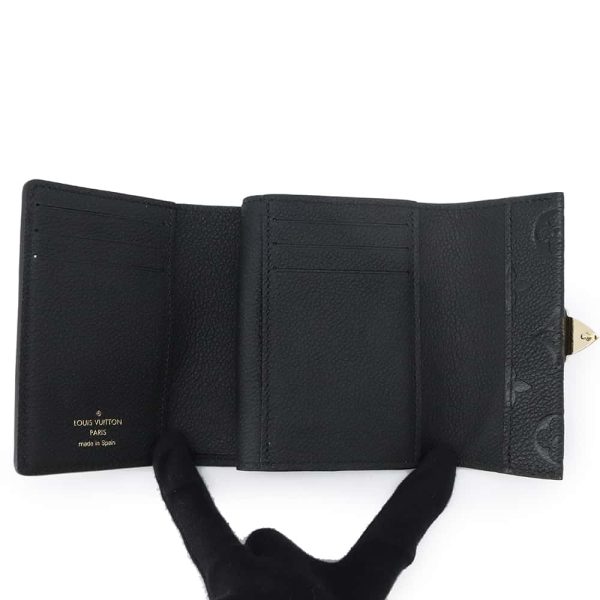 m80880 04 Louis Vuitton Wallet Empreinte Portefeuille Black