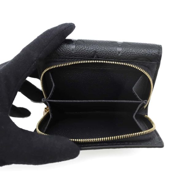 m80880 06 Louis Vuitton Wallet Empreinte Portefeuille Black