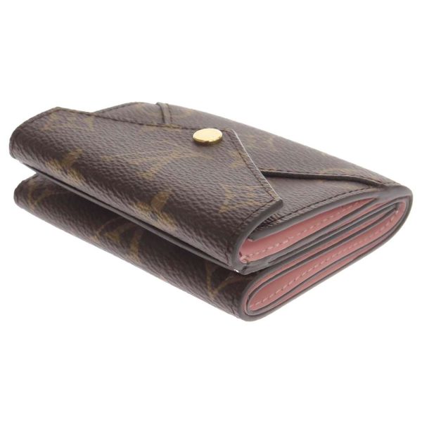 m81665 02 Louis Vuitton Portefeuille Celeste Trifold Wallet Monogram Beige