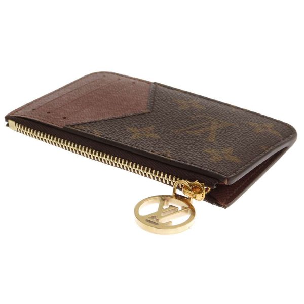 m81880 02 Louis Vuitton Porte Carte Romy Card Case Monogram Brown