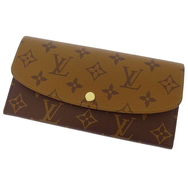 m82157 01 Louis Vuitton Long WalletMonogram Reverse Emily M82157