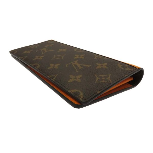 m82551 02 Louis Vuitton Portefeuille Brazza NM Wallet Macassar Brown