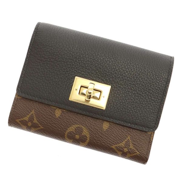 m82640 01 Louis Vuitton Wallet Taurillon Portefeuille Victorine Black