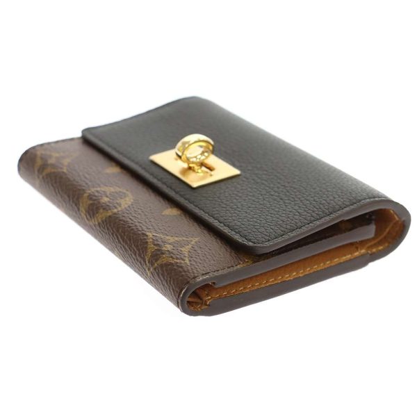 m82640 02 Louis Vuitton Wallet Taurillon Portefeuille Victorine Black