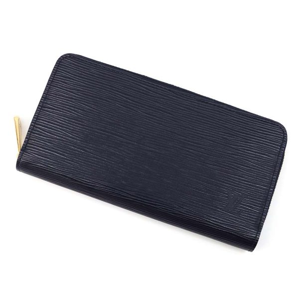 m83482 01 Louis Vuitton Zippy Wallet Long Wallet Epi Navy