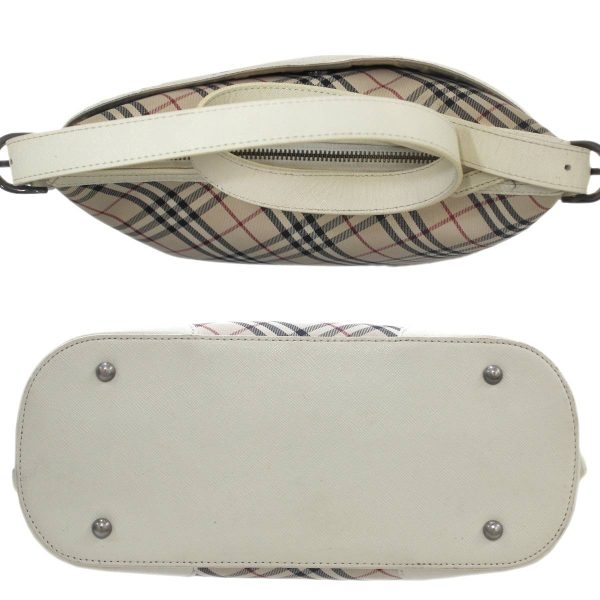 mi230929xc02 4 Burberry Shoulder Bag Nova Check White