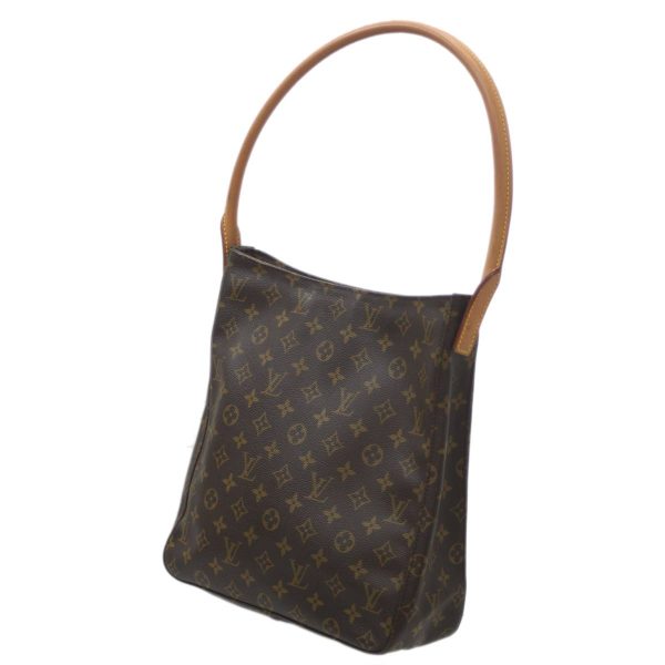 mi240315thc05 Louis Vuitton Looping GM Shoulder Bag Monogram Brown