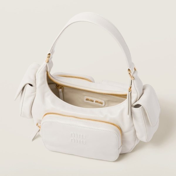 miu 0603 4 Miu Miu Spring Summer Nappa Pocket Bag