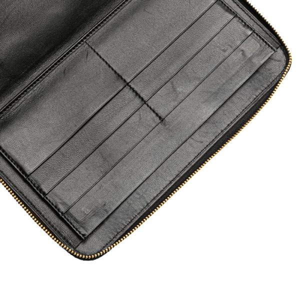 mw28t5ilpxls1ejw 9 Dior Cannage Long Wallet Black Leather