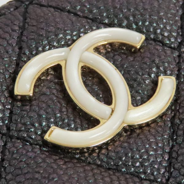 n2403 06 300708sh 05 Chanel Matelasse Chain Shoulder Bag Caviar Black CocoMark