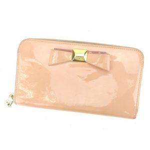 n327 Gucci Wallet Shoulder Bag GG Yellow Beige Brown