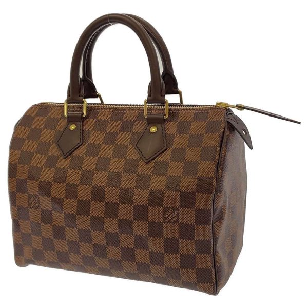 n41365 01 Louis Vuitton Speedy 25 Handbag Damier Ebene Brown