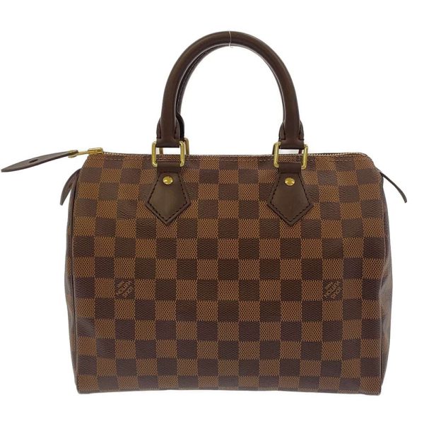 n41365 03 Louis Vuitton Speedy 25 Handbag Damier Ebene Brown