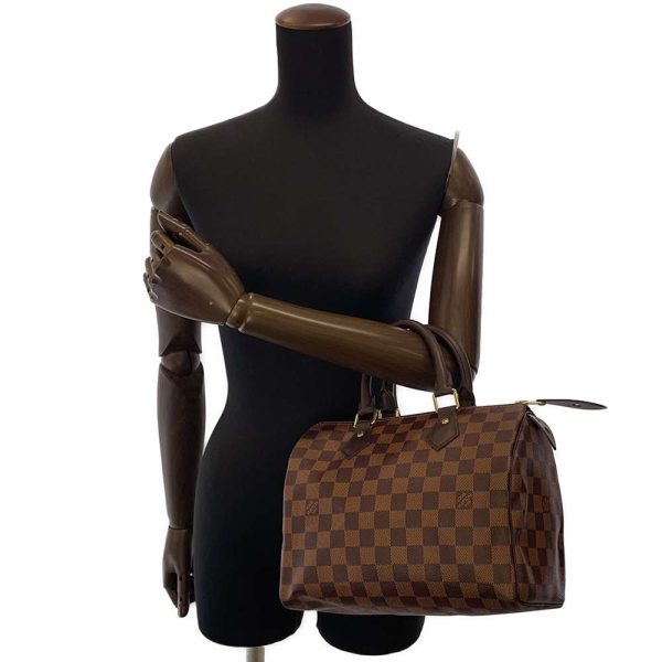 n41365 05 Louis Vuitton Speedy 25 Handbag Damier Ebene Brown