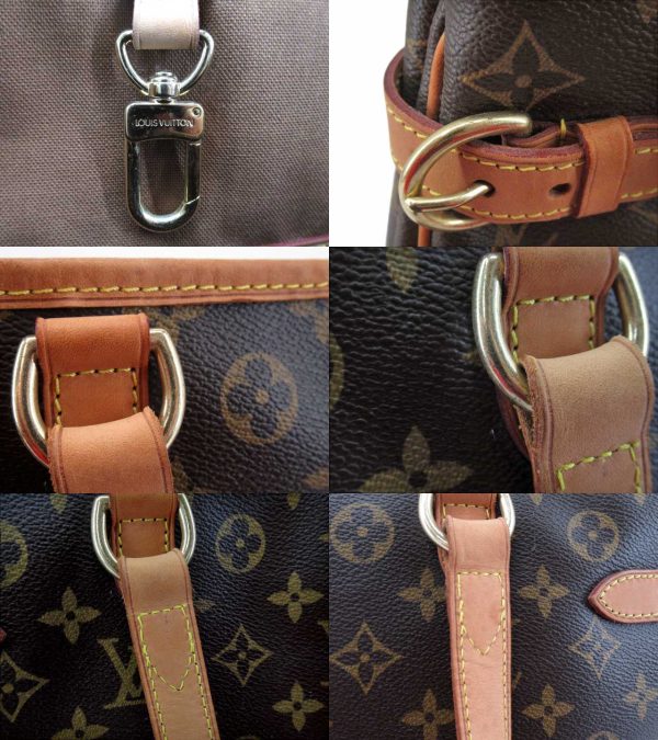 n44839 3 Louis Vuitton Monogram Batignolles Horizontal Tote Bag Brown