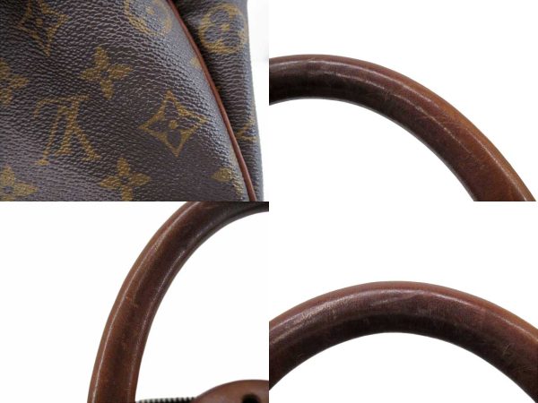 n45099 5 Louis Vuitton Monogram Speedy 35 Handbag Brown