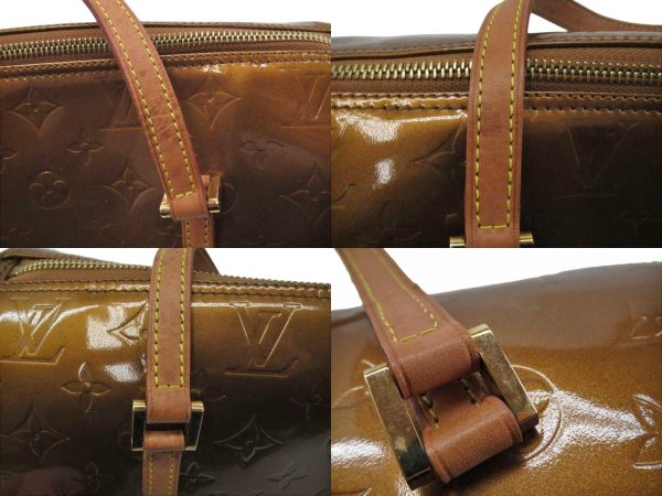 n45102 4 Louis Vuitton Monogram Vernis Bedford Handbag Bronze