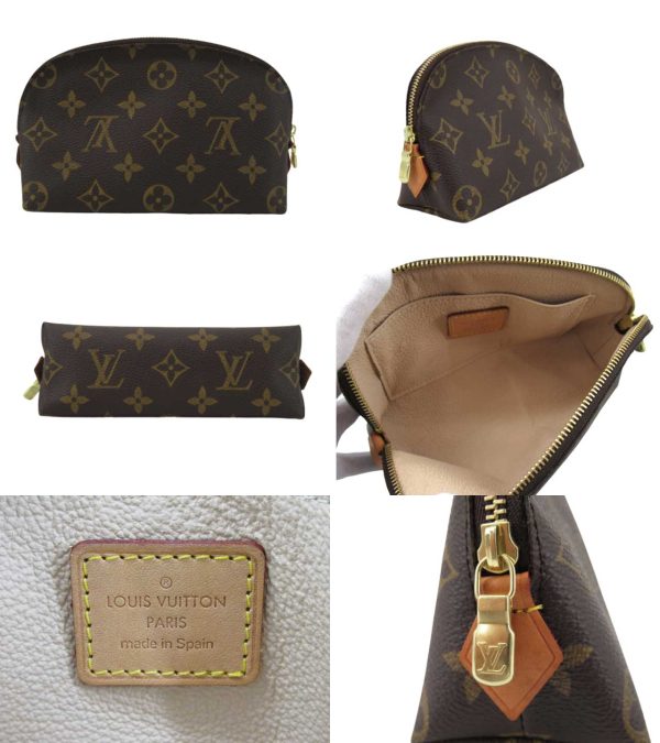 n45585 2 Louis Vuitton Monogram Pochette Accessory Bag Brown