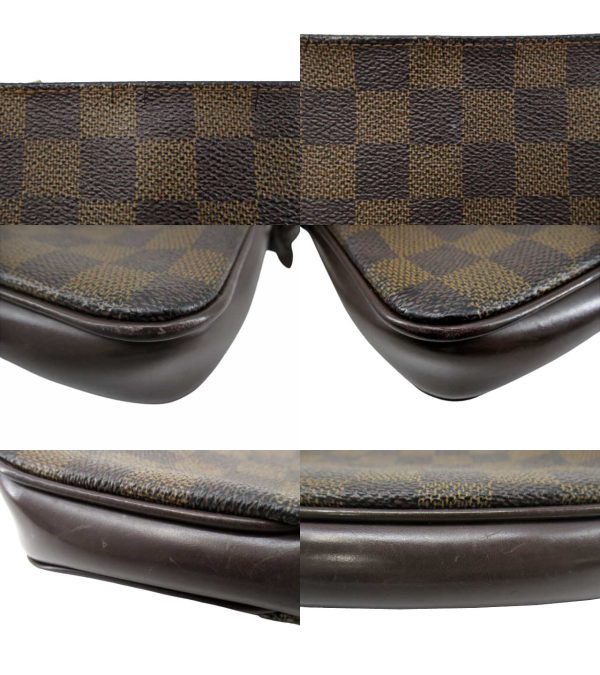 n45753 4 Louis Vuitton Damier Ebene Navona Pouch Brown