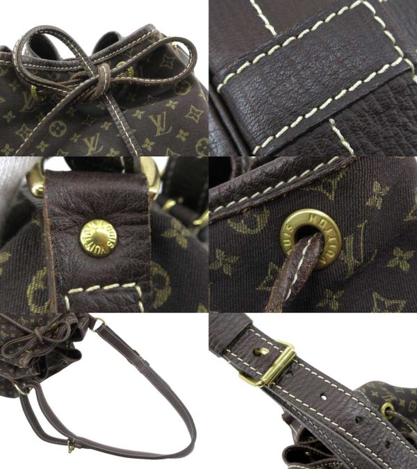 n46222 3 Louis Vuitton Monogram Mini Lan Noe Shoulder Bag Ebene