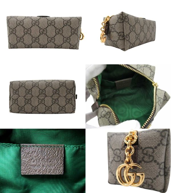 n46267 2 Gucci Ophidia GG Supreme Pouch Beige