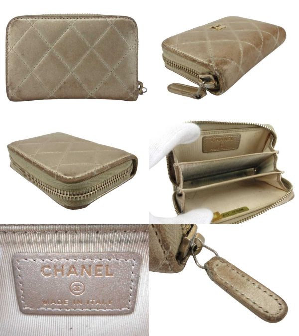 n46342 2 CHANEL Coin Matelasse Lambskin