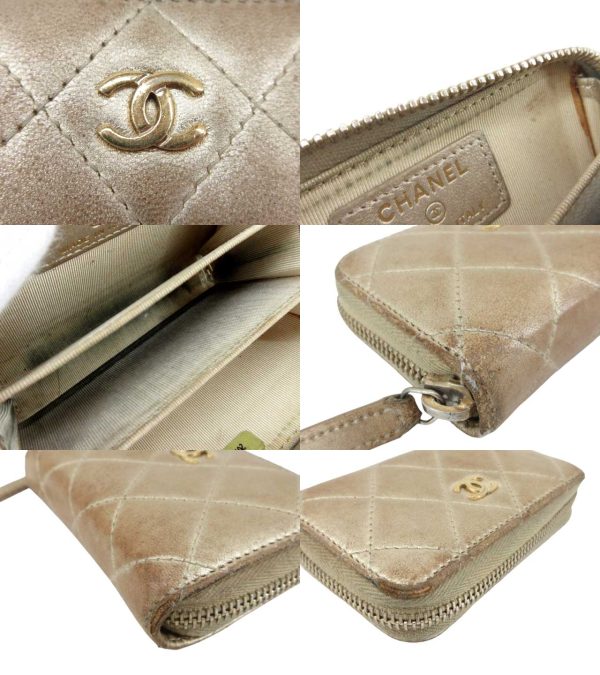 n46342 3 CHANEL Coin Matelasse Lambskin