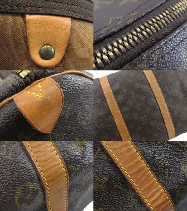 n46621 5 Louis Vuitton Monogram Keepall 55 Bag Brown