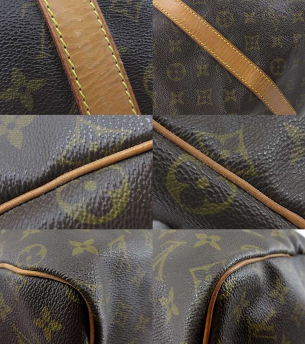 n46621 6 Louis Vuitton Monogram Keepall 55 Bag Brown