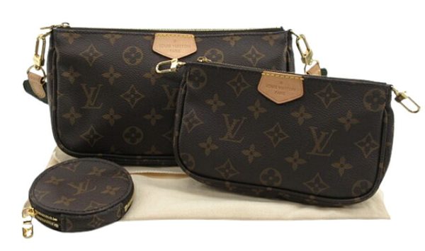 n47042 1 Louis Vuitton Monogram Multi Pochette Accessoire Khaki