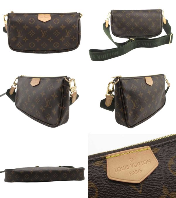 n47042 2 Louis Vuitton Monogram Multi Pochette Accessoire Khaki