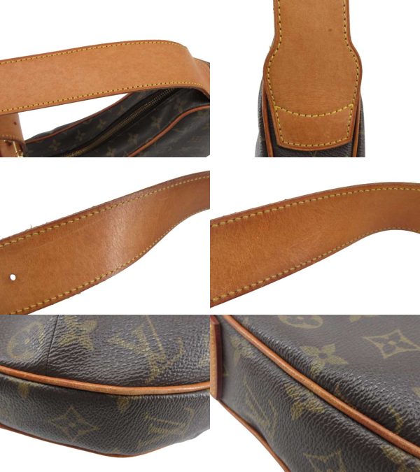 n47047 4 Louis Vuitton Monogram Croissant GM Shoulder Bag Brown