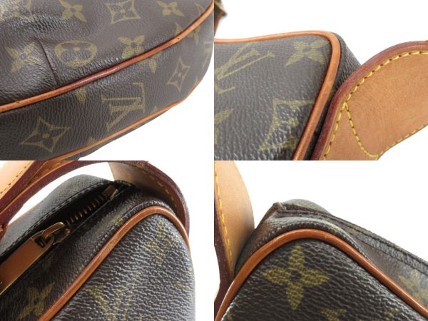 n47047 5 Louis Vuitton Monogram Croissant GM Shoulder Bag Brown