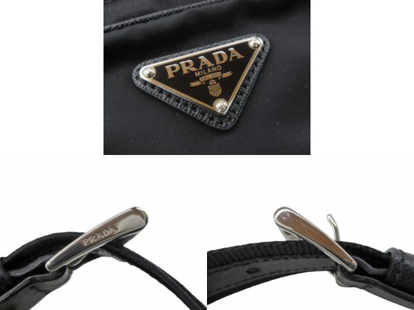 n47289 4 Prada Tessuto Nylon Waist Bag Black