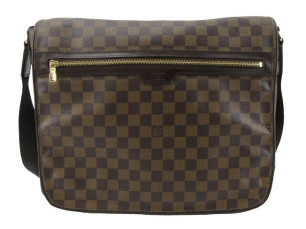 n47300 1 Louis Vuitton Damier Hebene Spencer Crossbody Messenger Bag Brown