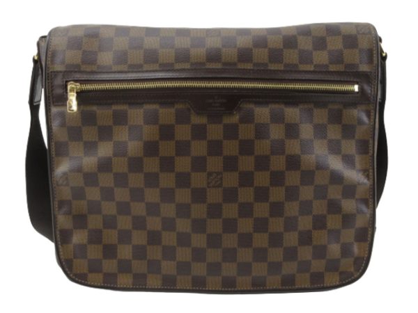 n47300 1 Louis Vuitton Damier Ebene Spencer Shoulder Bag Brown