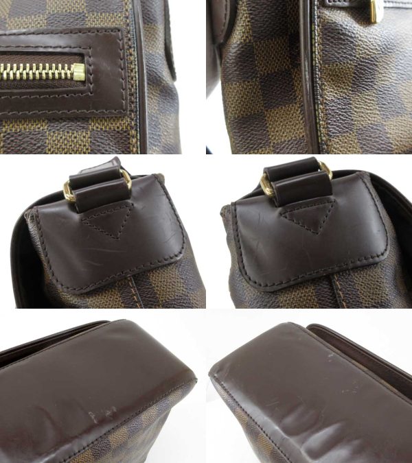 n47300 5 Louis Vuitton Damier Hebene Spencer Crossbody Messenger Bag Brown